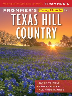 cover image of Frommer's EasyGuide to Texas Hill Country